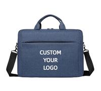Custom Bag Men's Handbags Women's Bag Laptop Bag Sleeve Case Protective Shoulder Bag Briefcases Men's Handbag for Documents Color1,40 * 30 * 7cm