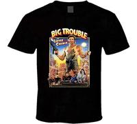 Custom Big Trouble in Little China Men's Funny T-Shirt 100% Cotton Tee Size 3XL