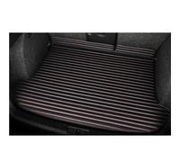 Custom Car Boot Mat Bottom Floor Tapis Coffre À Couverture Complète PU Rayé Accessoires Personnalisés Détails Intérieurs Voiture pour BMW Série I01 I4 G26 I3 I8(4Black Red,I8 2014-2016)