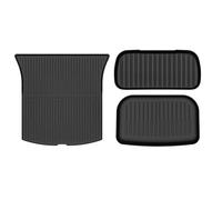 Custom Car Boot Mat Bottom Floor Tapis De Coffre Imperméables Accessoires pour Tesla pour Model Y Juniper 2025 TPE Floor 3 Highland 2024(5MY Juniper 2025,Right Hand Drive)