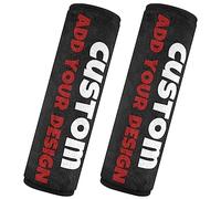 Custom Car Seat Belt Covers 2 Pack Soft Car Belt Protector Concevez votre propre image Logo personnalisé Ceinture de sécurité de voiture Sangle d'épaule S