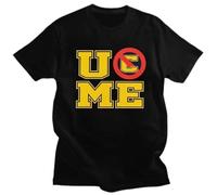 Custom Cenas UCME John T Shirt Men Pre-Shrunk Cotton Tshirt Urban Tees Short Sleeves T-Shirt Slim Fit Clothing Merch