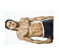 Custom Charlie Hunnam Pillowcase Soft Zippered Throw Pillow Cover Cushion Case Covers Fasfion Design Two Sides Printed 20x36 Pillows