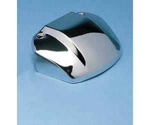 Custom Chrome EyeBrows Visière de phare avant moto pour Harley Bobber Chopper Custom