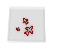 Custom Cutters Emporte-pièces en forme d'avion | Mini emporte-pièce en plastique pour pâtisserie, fondant, argile, pâtisserie, glaçage, bijoux (1,5/2/3 cm)
