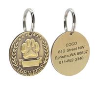 Custom Engraved Pet ID Tags Personalized Anti-lost Stainless Steel Cat And Dog Name And Phone Number Tags Pendant,UN