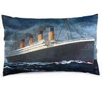 Custom Fashionable Titanic Queen Size Rectangle Zippered Pillow Cases 20x30(TWIN SIDES)