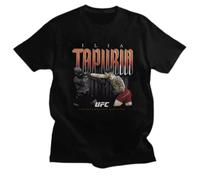 Custom Ilia Topuria Boxer Spain Boxer T Shirt Men Short Sleeved Soft Cotton T-Shirt Print Tee Tops Graphic Tshirts