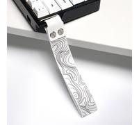Custom Keyboard Strap with Adhesive Compatible with ATK68/ Mu68/ Wooting 60he / Multiple Mechanical Keyboards (White)