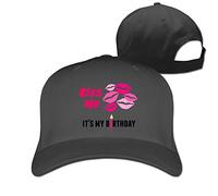 Custom Kiss Me It`s My Birthday Adjustable Hunting Peak Hat & Cap