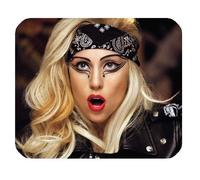 Custom Lady Gaga Mouse Pad Gaming Rectangle Mousepad CM-445
