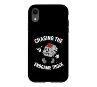 Custom Mechanical Keyboard Chasing The Endgame Thock Coque pour iPhone XR
