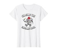 Custom Mechanical Keyboard Chasing The Endgame Thock T-Shirt Graphique avec Valeur, Femme, Blanc, S