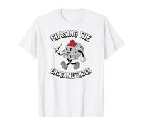 Custom Mechanical Keyboard Chasing The Endgame Thock T-Shirt Graphique avec Valeur, Homme, Blanc, XL