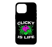 Custom Mechanical Keyboard Clicky is Life Coque pour iPhone 16 Pro Max
