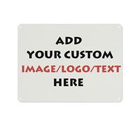 Custom Metal-Sign Custom Signage-Plaque House-Decor - Custom Tin Wall Signs Decor with Picture Text Logo 12"x16"