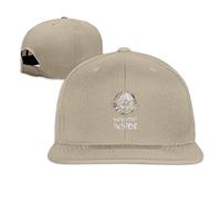 Custom Monster Inside Adjustable Baseball Hat & Cap Natural
