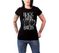 Custom Personality T-Shirt Black Veil Brides BVB Band Shot Womens Black T Shirt Short Sleeve Summer Fashion T-Shirt Black L