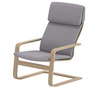 Custom Slipcover Replacement Couvrir Uniquement ! Fauteuil Non Inclus ! La Housse de Rechange Pello est spécialement conçue pour la Housse de Chaise IKEA Pello (Gris Clair)