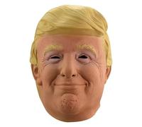 Custom System Masque Trump, couvre-tête en latex, utilisé pour Halloween, les fêtes, les bars, les lieux froids, les accessoires de cinéma et de télévision, les maisons hantées secrètes, les fêtes