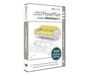 Custom WorkShop Pro plug-in for Floorplan 2022 Home & Landscape Pro