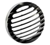 Customaccess FAR001N Protecteur de Phare pour Harley Davidson 883/1200, Noir
