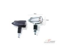 Customaccess IC0001J Modèle Cruz Paire de Clignotants Cristal Transparent Homologue