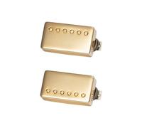Custombucker Matched Set Double Black True Historic Gold Covers