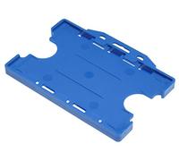 Customcard double face ouverte Face support de carte d'identité - Bleu