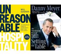 Customer Relations Bestselling 2 Books Collection - Unreasonable Hospitality & Setting the Table (Hardcover)