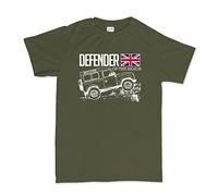 Customised _ Perfection Defender of the Realm Off Road Land Rover Fans T-shirt - Vert - X-Large