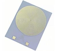 Customizable 0.38 Alumina Ceramic IDC Gold Electrode 23x18mm for Capacitive Sensors -50 to 350°C Operating Range(5pc)