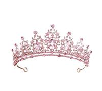 Customizable Bridal Crown Elegant Hair Accessory for Adult Weddings & Birthdays, One Size, Bois d'agar