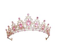 Customizable Bridal Crown Elegant Hair Accessory for Adult Weddings & Birthdays, One Size, Bois d'agar