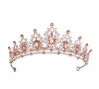Customizable Bridal Crown Elegant Hair Accessory for Adult Weddings & Birthdays, One Size, Bois d'agar