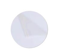 Customizable Polycarbonate Diffuser Sheet - Milky Translucent Plastic Blanks, 1mm-3mm Thickness, 55mm-222mm Diameter(1mm 55mm 10PCS)