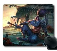 Customizablestyle League of Legends Yasuo Mousepad, Customized Rectangle DIY Mouse Pad
