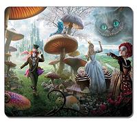 Customized Fashion Style Textured Surface Water Resistent Mousepad Alice In Wonderland Non-Slip Best Large Gaming Mouse Pads