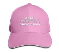Customized Make America Great Again Fashion 100% Organic Cotton Casquette for Girls Black