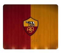 Customized Rectangle Rubber Mousepad As Roma Fc High Quality Water Resistent Oblong Soft Gaming Mouse Pads