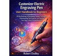 Customizer Electric Engraving Pen User Handbook for beginners: 28-Day Roadmap to Developing Flawless Technique, Understanding Tool Anatomy, and Starting Your Own Custom Etching Business