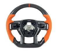 Customs Carbon Fiber Steering Wheel Compatible For Ford And Raptor F150 Compatible For F-150 2015-2020 Car Steering Wheel(Without heating)