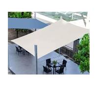 CustomSunshade Auvent rectangulaire avec kit de montage Idéal pour terrasses, balcons, jardins, pelouses, fêtes et événements en plein air Protection UV et design élégant