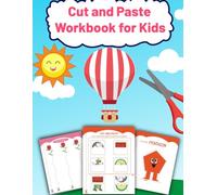 Cut and Paste Workbook for Kids