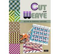 Cut and Weave - Square & Diagonal Weaving: Easy papercraft, a creative art activity with paper weaving templates for teens and adults