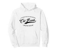 Cut Bank Montana Le Point Le Plus Froid de la Nation pour Hommes et Femmes. Sweat à Capuche