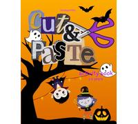Cut & Paste Activity Book - Halloween Edition (3-5 year olds)