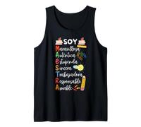 Cut Soy Maestra De Español Professeur d'Espagnol Bilingue Espagnol Débardeur