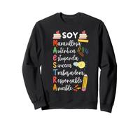 Cut Soy Maestra De Español Professeur d'Espagnol Bilingue Espagnol Sweatshirt