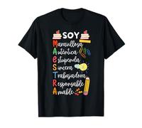 Cut Soy Maestra De Español Professeur d'Espagnol Bilingue Espagnol T-Shirt